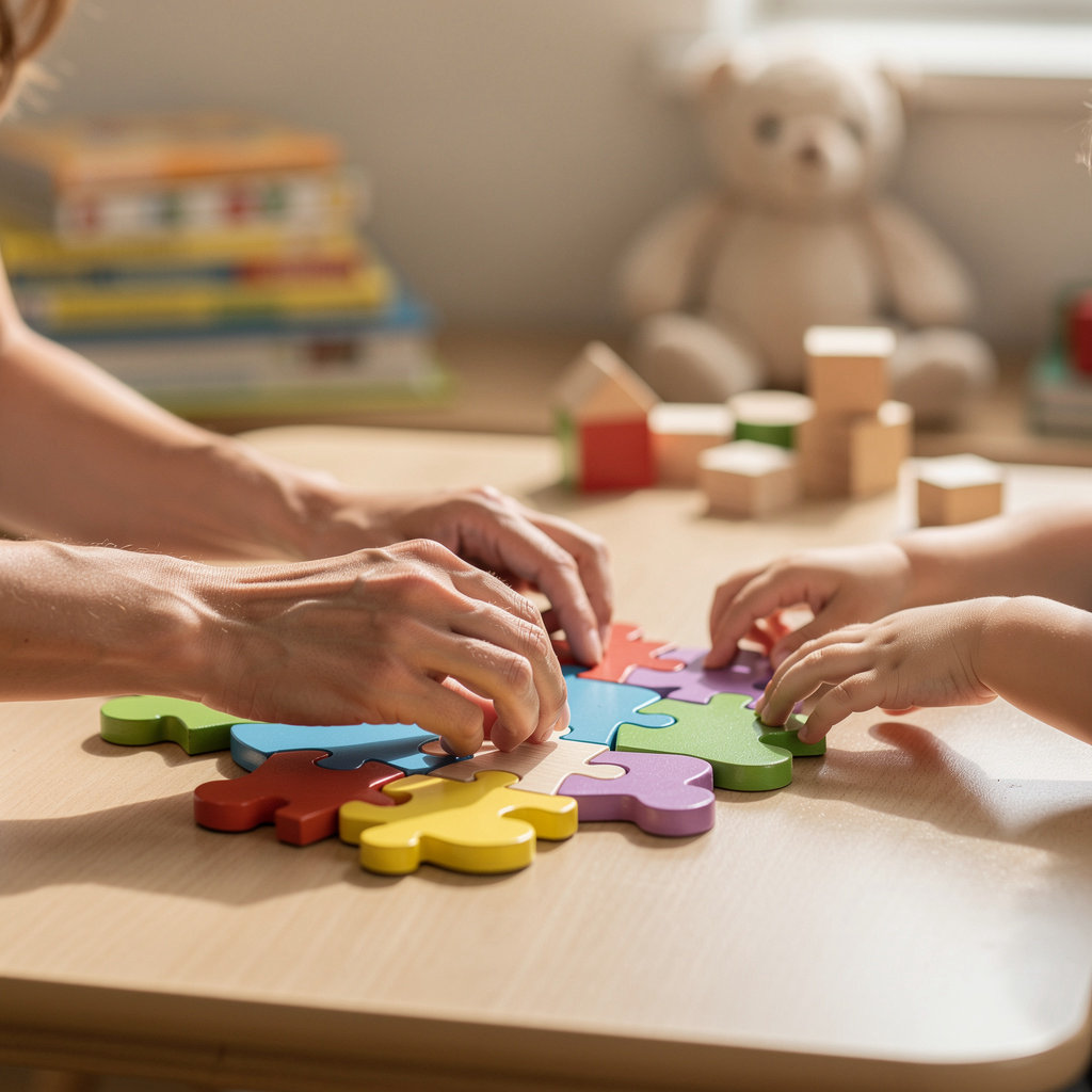 DINAH'S FAMILY DAY CARE in San Diego, CA 92126 - children engaged in play-based learning activities in a nurturing home daycare environment